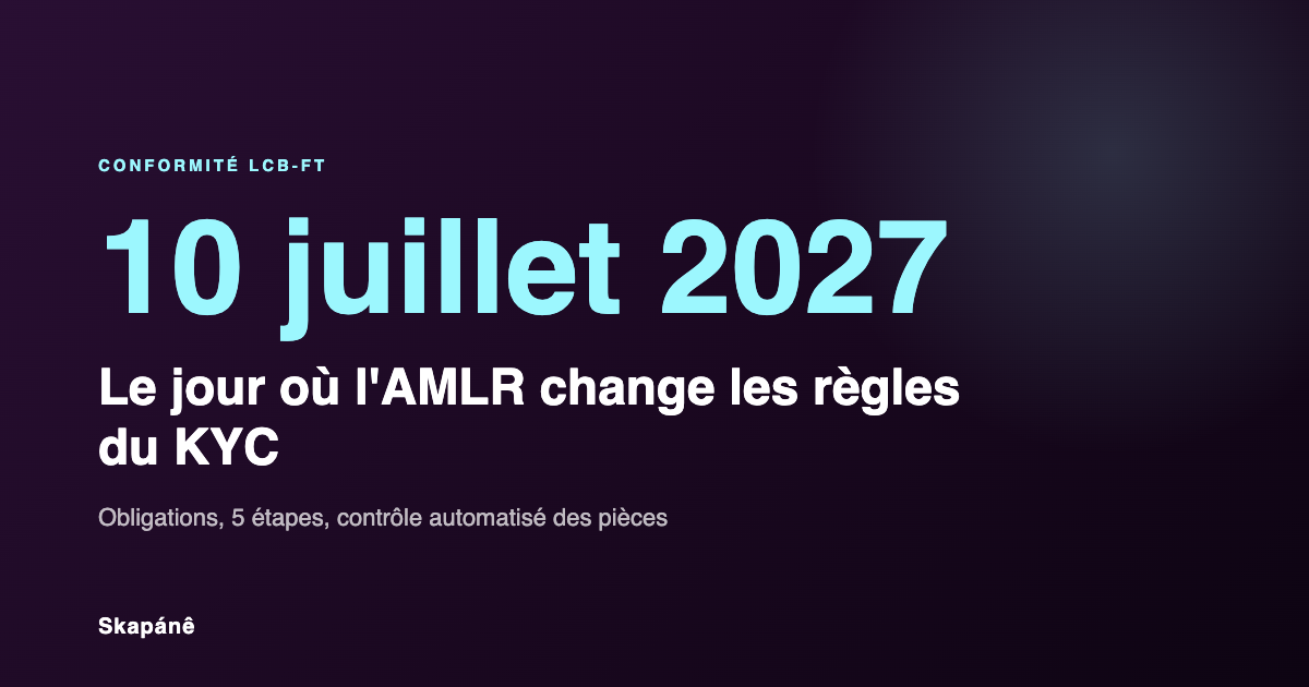 KYC : maîtriser la connaissance client de l'identification au contrôle des pièces